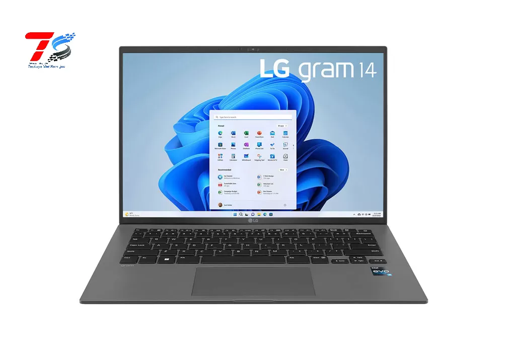 Laptop LG Gram 2023 14Z90R-G.AH53A5 (Core i5-1340P | 16GB | 256GB | 14 inch | Win 11 | Grey)